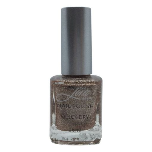 Csillogós-bronz Lora Beauty körömlakk (16 ml)