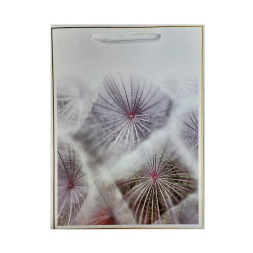 Ajándéktasak lila pitypang (18 x 24 cm)