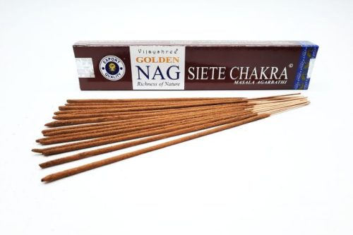 Zen Home 7 Chakra füstölő, 100% natural (15 db / csomag)
