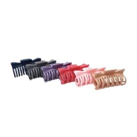 Matt színes karmos csat (9 cm)