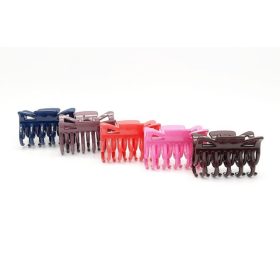 Klasszikus színes karmos csat (6 cm)