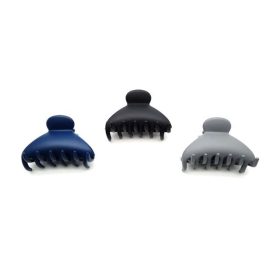 Sötét ívelt karmos csat (6 cm)