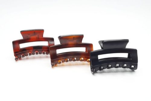 Matt szögletes karmos csat (7cm)