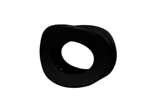 Kerek karmos csat, fekete (6,5cm)