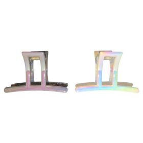 Gyöngyház keretea karmos csat (8cm)