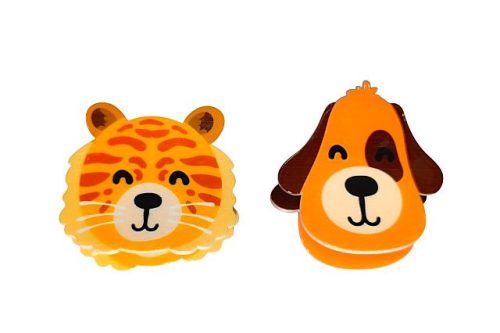 Kutya-tigris karmos csat (5,5cm)