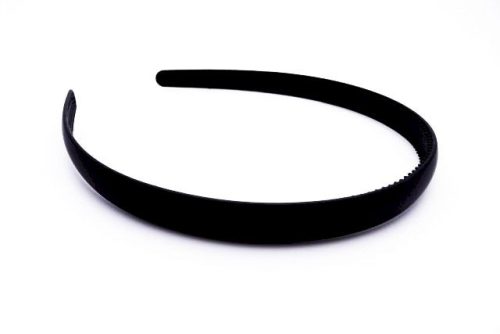 Hajráf fekete matt (1,2 cm)