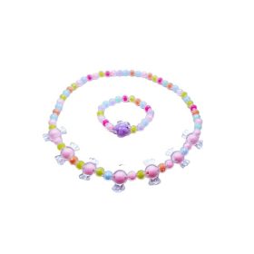 Cukorkás nyaklánc és karkötő szett