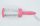 Hajkefe pink matt thermo (5,5 cm)