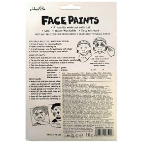 Denevér arcfesték (5 részes)