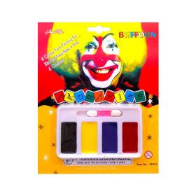 Bohóc arcfesték (4 szín)