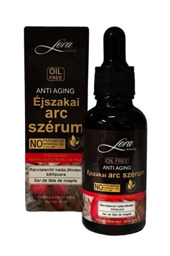 Éjszakai ránctalanító arcszérum (30ml)