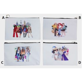 Csajos kozmetikai táska (28x17,5cm)