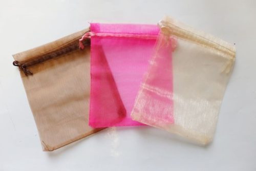 organza ajándéktasak, kicsi
